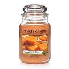 yankee candle company creamy caramel jar candle