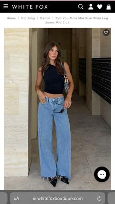 Elegantes Party Outfit, Chique Outfit, Looks Jeans, Fest Outfits, Fashion 90s, Skandinavian Fashion, 90's Fashion, Looks Party, Outfit Jeans