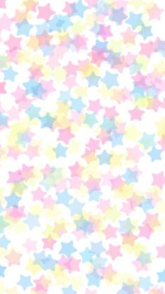 colorful stars are scattered on the white background