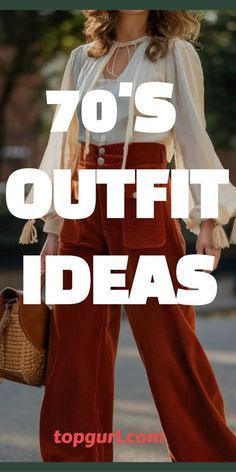 Retro Ideas Outfits, Cute 70s Inspired Outfits, Hippy Outfit Ideas, Retro Chic Outfits, 70s Women’s Outfits, Retro Fashion 70s Outfits Inspiration, Easy 70s Outfit Last Minute, Retro Outfit Ideas For Women, Hippie Look 70s