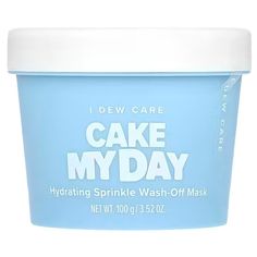 I Dew Care, Cake My Day, увлажняющая смываемая маска для лица, 100 г (3,52 унции) Tea Skincare, Cake My Day, I Dew Care, Korean Facial, Vanilla Fruit, Skin Care Masks, Beauty Mask, Rainbow Sprinkles, Cosmetic Skin Care