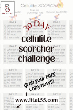 an ad for cell phone scorcher challenge with the text, 30 day cell phone scorcher challenge