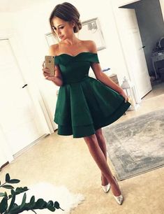 Contact+us:+lisamony@outlook.com Please+left+message+what+color+you+need+when+you+order+it.Besides+the+picture+color,+you+can+also+choose+any+color+you+want. Cute+Short+Green+Homecoming+Dresses Processing+time:+12-21+business+days Shipping+Time:+3-5+business+days "Fabric:Stain Hemline... Grape Dress, Off The Shoulder Homecoming Dress, Short Satin Dress, Green Homecoming Dresses, Satin Homecoming Dress, Blue Homecoming Dresses, Semi Formal Dresses, Short Homecoming Dress, Satin Bridesmaid Dresses