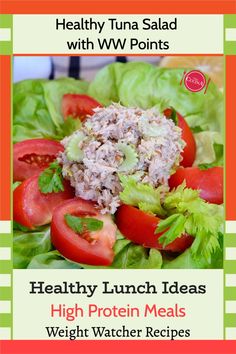 healthy lunch ideas high protein meals weight watcher recipes by kathy tuna salad with ww points