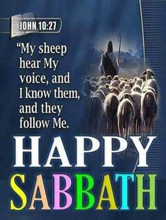 a poster with the words happy sabath on it