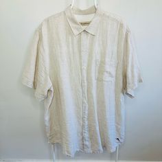 Nwot Tommy Bahama Natural Linen Short Sleeve Shirt 100% Linen Spread Collar Shirttail Hem Patch Pocket Pit To Pit: 26.5” (Approx) Bundle & Save! Search: Banana Republic, Barbour, Bear Bottoms, Ben Sherman, Boden, Bonobos, Brooks Brothers, Chubbies, Columbia, H&M, Huk, Hilo Hattie, Jcrew, Kenny Flowers, L.L. Bean, Lacoste, Lauren Ralph Lauren, Longchamp, Madewell, Original Penguin, Orvis, Patagonia, Peter Millar, Polo By Ralph Lauren, Quiksilver, Ralph Lauren, Reyn Spooner, Robert Graham, Simply Classic Relaxed Fit Beach Tops, Classic Relaxed Fit Shirt For Beach, Classic Beach Tops With Relaxed Fit, Classic Relaxed Fit Tops For Beach, Classic Beach Tops, Classic Beige Beach Top, Classic Beige Top For Beach, Beige Relaxed Fit Shirt For Vacation, Classic Beige Tops For Beach