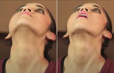 10 Neck Tightening Exercises To Get Rid Of Double Chin Turkey Neck Exercises, Healthy Hair Vitamins, Loose Neck Skin, Tighten Neck, Tighten Neck Skin, Face Lift Exercises, Saggy Neck, Neck Tightening