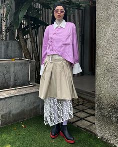 tho it’s not my pink outfit for Wednesday but I hope u enjoy your day 🔮🔮🔮 outfit deetz shirt —— @anyble.co skirt —— @oddlyseason lace skirt —— @anyble.co boots —— @adorableprojectsofficial #layeringclothing #outfitrepeater #cropshirt #laceskirtinspo #skirtoverskirt Enjoy Your Day, Day Outfit, Pink Outfit, Crop Shirt, Lace Skirt, Outfit Of The Day, I Hope, Boots