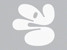 the letter s is shown in white on a gray background