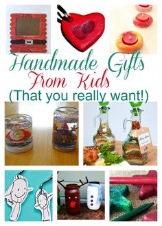 handmade gifts from kids that you really can't have enough to give them