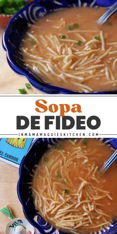 Love homemade soups? The next time you crave yummy comfort food, this Mexican noodle soup is a cozy winter meal! Not only is this Sopa de Fideo an easy winter recipe, but it is also satisfying. This hearty dinner recipe is great for lunch, too! Mexican Noodle Soup, Fideo Recipe, Easy Winter Recipes, Chicken Soup Recipes Easy, Easy Chicken Soup, Delicious Family Dinners, Homemade Soups, Easy Cheap Dinners