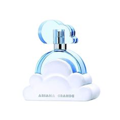 Ariana Grande CLOUD is a joyful, new creation inspired by optimism and hope. This dreamy new bottle design stands apart from her existing fragrances. The uplifting and addictive new scent imbues a thoughtful, artistic expression of positivity and happiness from Ariana to her fans.TOP NOTES are Lavender Blossom, Juicy Pear, BergamotHEART NOTES are CrÃ¨me De Coconut, Praline, Vanilla OrchidBASE NOTES are Sensual Musks, Creamy Woods. Perfume Ariana Grande, Lavender Blossom, Fragrance Tester, Perfume Testers, Parfum For Women, Popular Perfumes, New Creation, Gift Sets For Women, Womens Fragrances