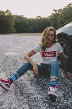 p e a c h p a m e l a Estilo Vans, Vans Outfit, Looks Pinterest, Vans Style, Dope Fashion, Surf Style, Sneakers Outfit, Vans Authentic, Spring Outfits Casual