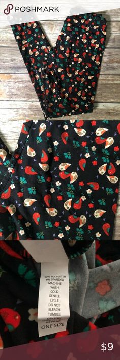 Lularoe OS Bird Leggings