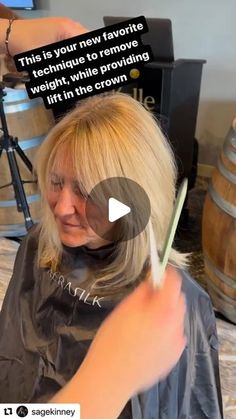 Sage Kinney on Instagram: "#Repost @sagekinney with @use.repost
・・・
The finishing touches are what MAKE the haircut.  If you’ve had one of my classes this year you, learned this “back combing” cutting technique, and now here’s your video for reference!
•

#haircut #cutting #tutorial #howto #techniques #kmsapprovedus  #blondes #education #blowout #kerasilkapprovedus #layers #creativelicense #goldwellapprovedus #drycut" Platinum Blonde Pixie, Easy Short Haircuts, Undercut Bob, The Haircut, Back Combing, Layered Bob Short, Braided Ponytail Hairstyles, Short Bob Haircuts, Shag Haircut