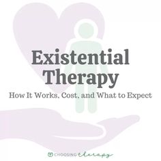 Existential Therapy Counseling, Existential Therapy Activities, Therapy Infographic, Existential Therapy, College Notes, Therapy Counseling, Online Therapy, Group Therapy, Class Activities