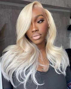 Ash Blonde Vs Platinum Blonde, What's The Difference? – Cynosure Hair Customized Wigs, Hairstyle Suggestions, Somali Wedding, Wig Ideas, Weave Styles, 26th Birthday, 613 Blonde, 100 Human Hair Wigs