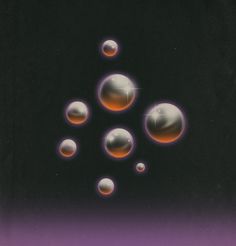 an image of some bubbles floating in the air