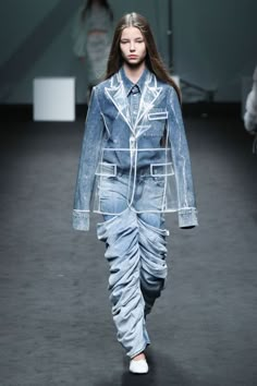 Conceptual Fashion, Denim Suit, Denim Inspiration, Seoul Fashion Week, Seoul Fashion, Denim Ideas, All Jeans, Denim Wear, Fashion Sketchbook