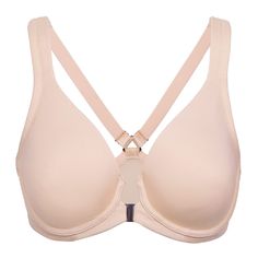 PRICES MAY VARY. Front close bras for easy on and off Racerback to prevent straps from slipping Non-padded bra with supportive underwire Full cups & plunge neckline to shape cleavage without spillage Seamless soft material for comfy feeling Designed without pads, this front-closure underwire bra offers bust comfortable support when ensuring convenience.
 Razorback construction provides a secure fit and reduce pain.
 Fashion and practice, wait you to take it home! Front Fastening Bras, Front Closure Bra, Cut Clothes, Bra Size Charts, Unlined Bra, Comfortable Bras, Full Coverage Bra, Racerback Bra, Plunge Neckline