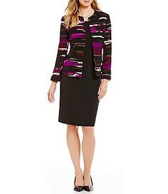 the jacket makes the outfit Workwear Brands, Work Suits, Work Wear Women, Suit Separates, Dillard's, Sheath Dress, Suits For Women, Work Wear, Dresses For Work