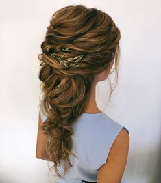 Hair Half Up, Hairdo Wedding, Elegant Wedding Hair, Wedding Hair Down, Creative Hairstyles, Wedding Hairstyles For Long Hair, Half Up Hair