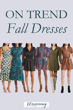 Stay ahead of the curve with these trendy casual Dress ideas for fall. This Women's Autumn Outfit guide highlights the latest Women's Fashion trends, giving you all the inspiration you need to stay chic and cozy this season. Elevate your fall wardrobe with easy-to-style pieces that work for any casual occasion. Fall Dress Ideas, Casual Fall Dress, Trendy Casual Dress, Dresses Casual Fall, Fall Dress, Nordstrom Anniversary Sale, Outfit Inspiration Fall, Todays Outfit