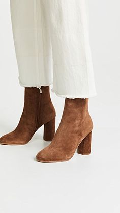 Joie Lara Booties French Boots, Brown Booties Outfit, Shoes Ideas For Women, Wax Recipe, Sugar Wax Recipe, Neutral Boots, Trendy Winter Fashion, Nude Boots