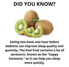 Natural Healing Herbs, Kiwi Benefits, Eat Veggies, Health Living, Happy Hormones, Eat The Rainbow, Weight Watchers Diet, Improve Sleep Quality