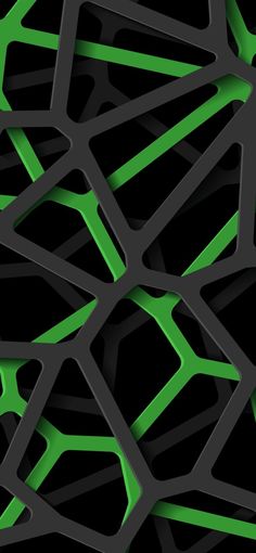 a black and green abstract background with lines