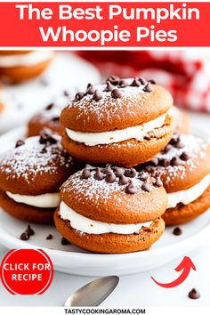 Stunning Pumpkin Whoopie Pies That Are a Fall Favorite Pumpkin Ice Cream, Dairy Free Cream