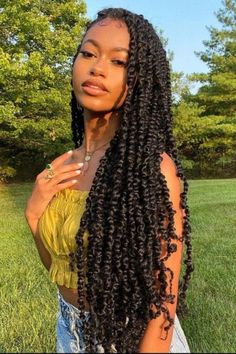 Tiana Passion Twist, Passion Twist Hair, Box Braids Hairstyles For Black Women, Braids Hairstyles Pictures, Cute Box Braids Hairstyles, Twist Hair, Protective Hairstyles Braids