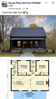 two story house plans and cost of build