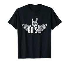 an 80's rock and roll t - shirt with the number two on it