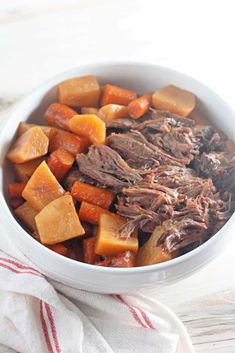 Slow Cooker Pot Roast | Little House Big Alaska Easy Crockpot Pot Roast, Pot Roast Stew, Pot Roast Vegetables, Crockpot Pot Roast, Slow Cooker Pot Roast Recipes, Slow Cooker Pot Roast, Classic Pot Roast, Family Fresh Meals, Crockpot Roast