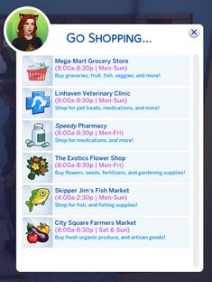 the grocery store app is open for all customers to purchase and sell their groceries, including fruit