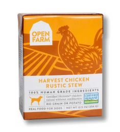 Open Farm Harvest Chicken Wet Dog Food Harvest Chicken, Farm Harvest, Farm Chicken, Canned Dog Food, Wet Dog