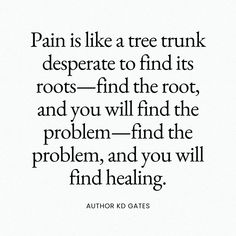 "Pain is like a tree trunk desperate to find its roots—find the root, and you will find the problem—find the problem, and you will find healing." ​ I wrote this powerful metaphor to remind us that true healing begins by addressing the core issues behind our pain. Just as a tree seeks nourishment from its roots, we must dig deep, some deeper than others, to understand the sources of our pain and challenges. By uncovering these roots, we can begin the process of transformation and growth. ​ We... Tree Quotes, Emotional Wellbeing, Dig Deep, Healing Journey, Emotional Healing, Mental Health Awareness, Transform Your Life, Life Lessons, Positive Quotes