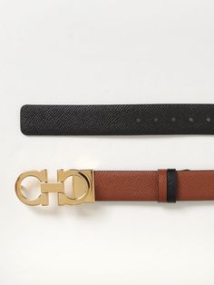 Belt FERRAGAMO Woman color Brown Salvatore Ferragamo Belt, Ferragamo Belt, Brown Belt, Italian Fashion Designers, Italian Fashion, Woman Colour, Belts For Women, Salvatore Ferragamo, Industrial Style