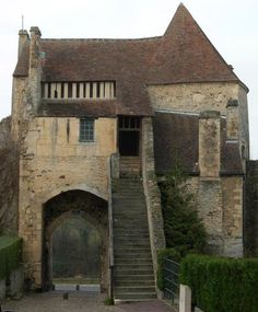 kathy dalwood studio blog: Normandy Manoirs In Her Studio, European Castles, Castle Designs, Architecture Old, Stone House