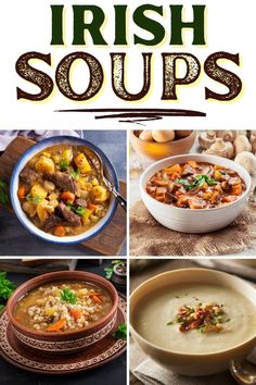 the cover of irish soups