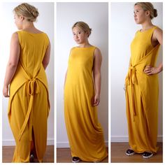 Kielo wrap maxi dress - Self Assembly Required Wrap Dresses Diy, Paper Dress Patterns, Diy Maxi Dress, Simple Maxi, One Shoulder Dress Long, Wrap Dress Pattern, Dress Paper, Dresses Diy