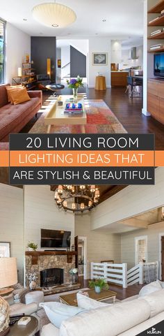 living room lighting ideas that are stylish and beautiful