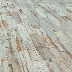 Tribeca Aqua Antique Wood Look Tile in Porcelain Vintage Bathroom Floor, Beach House Flooring, Aqua Tiles, Beautiful Beach Houses, Porcelain Wood Tile, Coastal Farmhouse Style, Beach House Bathroom, Tile Wood, Beach House Kitchens