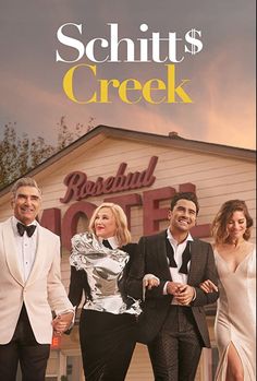 the movie poster for schitts creek starring actors