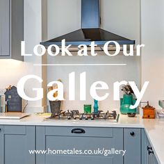 the words look at our gallery are overlaid with images of kitchen appliances and accessories