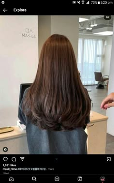 Same Length Haircut With Face Framing, Long Hair With Layers Front View, Soft Ends Haircut, Long Connected Layers, U Shaped Haircut No Layers, Long Layer U Shape Haircut, Long Layer Cut Hair, Long Layers From The Back, Minimal Long Layers