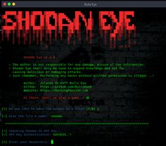 an image of the text show eye on a dark background with red and green lights