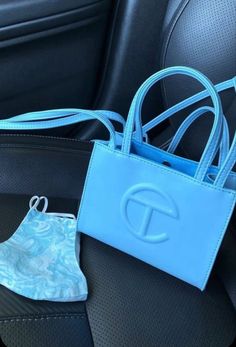 Blue Telfar Bag, Cute Couple Gifts, Handbag Heaven