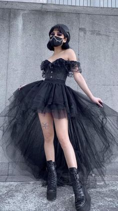 Steampunk Skirt, Tutu Skirts, Goth Dress, Fairytale Dress, Swaggy Outfits, Gothic Outfits, Alternative Outfits, Really Cute Outfits, Fancy Outfits